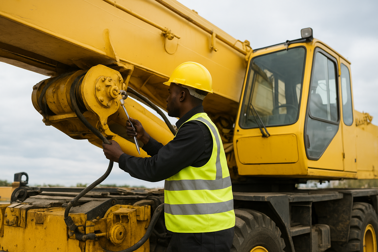 crane inspection, maintenance and repair services.